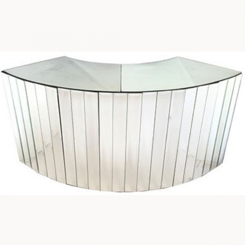 6' Ritz Mirrored Curve Bar