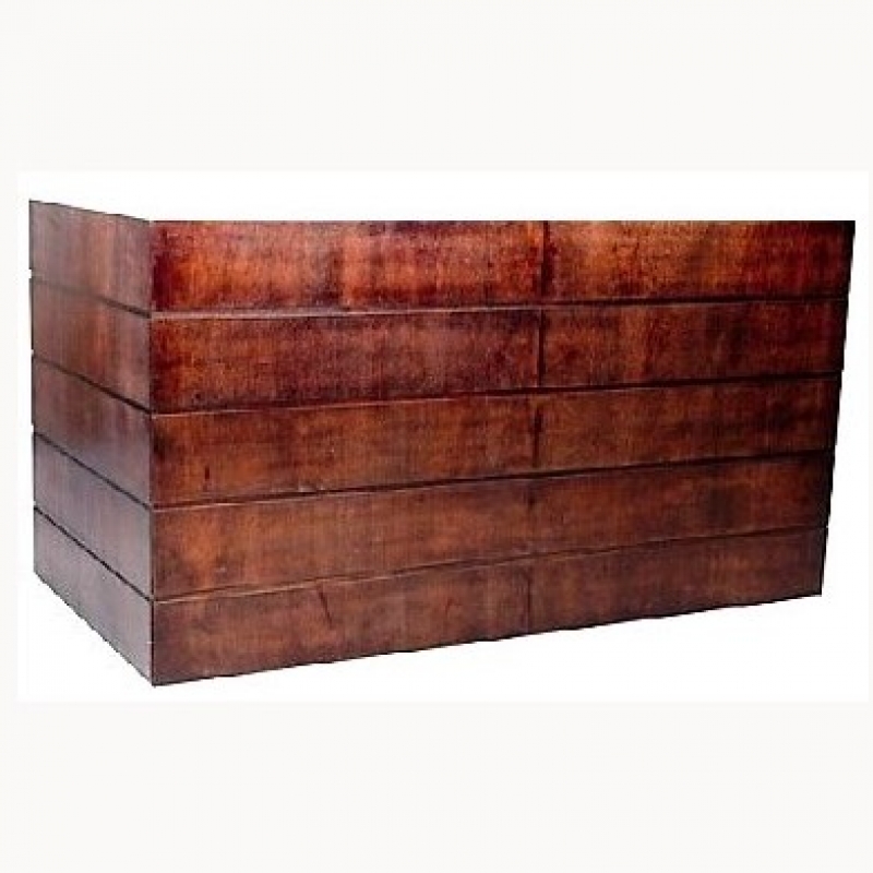 6' Mahogany Bar