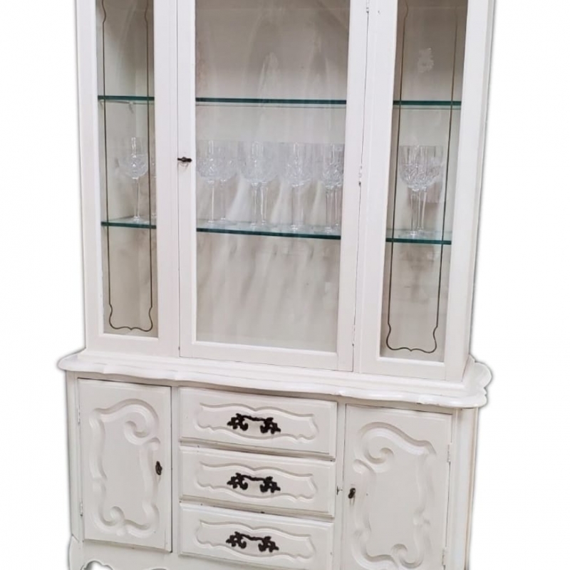 Old Glass Cabinet